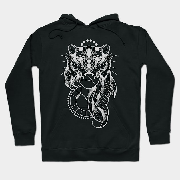 Felina Mask Hoodie by Fabio Galuppi Ink